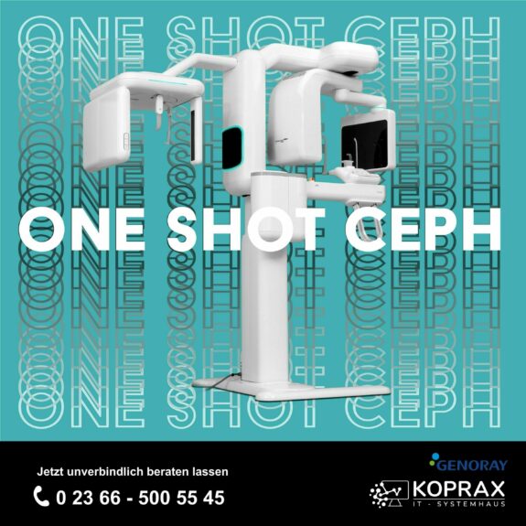 GENORAY PAPAYA 3D Premium + OneShot CEPH – DVT  NEUGERÄT „inkl. Installation, Workstation, Befundmonitor“ | 170547