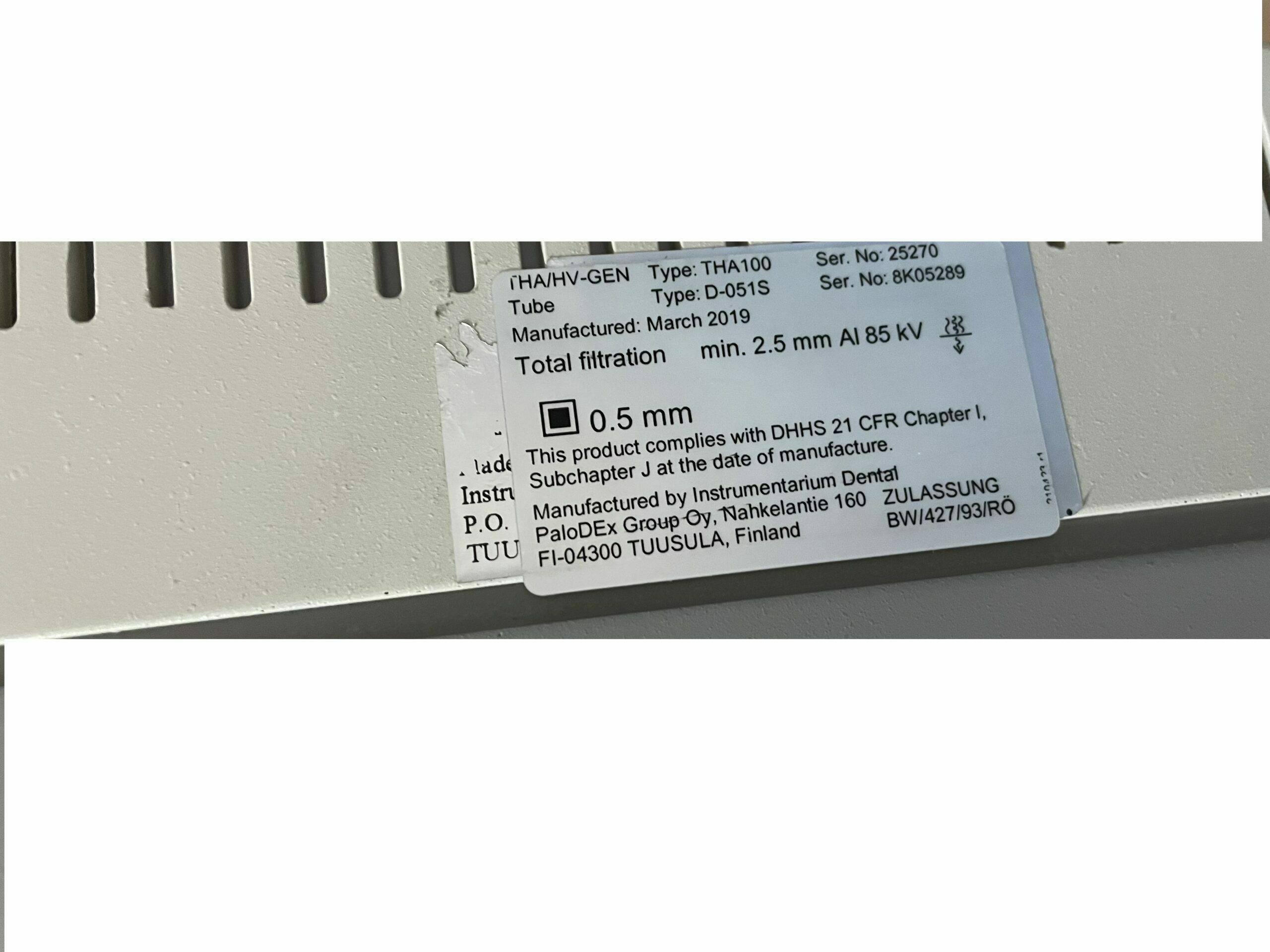 2 Gebrauchte Röntgengeräte Instrumentarium OP100D-1-4-1 und OC100D-1-4-1 | 172429