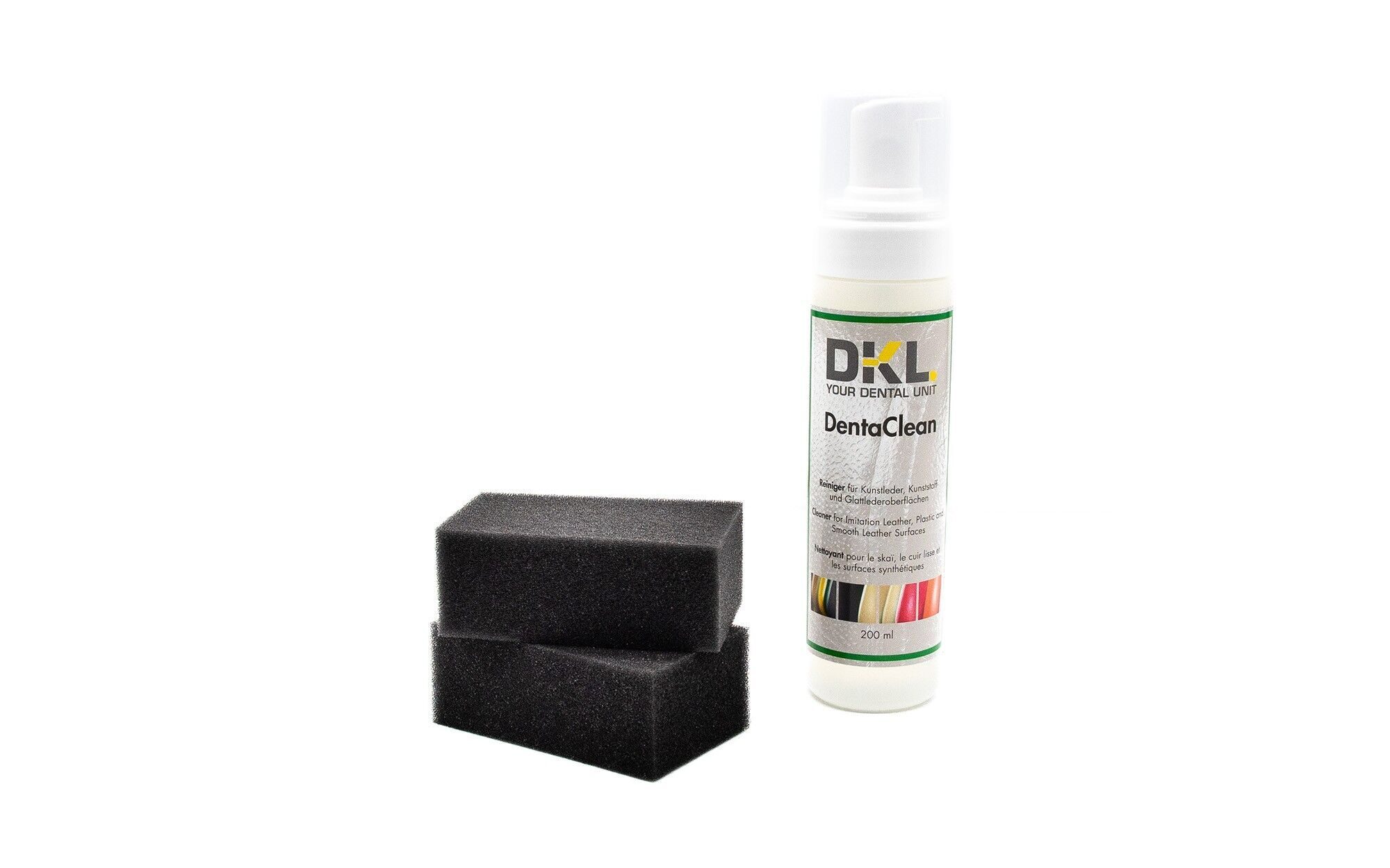 DentaClean Kunstlederreiniger 200 ml – Schaumspenderflasche | 329254 DentaClean Kunstlederreiniger 200 ml – Schaumspenderflasche | 329254