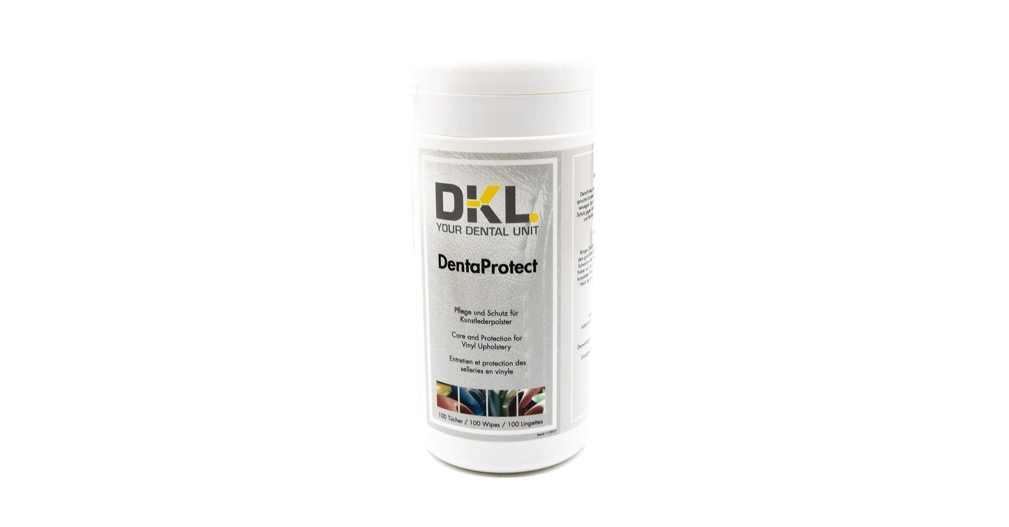 DentaProtect Schutz und Pflege für Kunstleder – Tuchspenderdose | 329252 DentaProtect Schutz und Pflege für Kunstleder – Tuchspenderdose | 329252