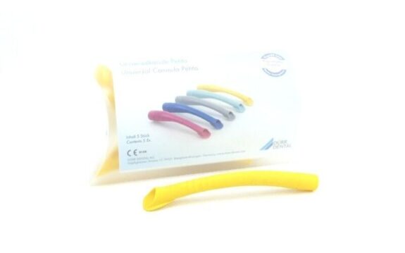 Dürr Dental Universalkanüle Petito – gelb – 11mm – 5 Stück | 329223