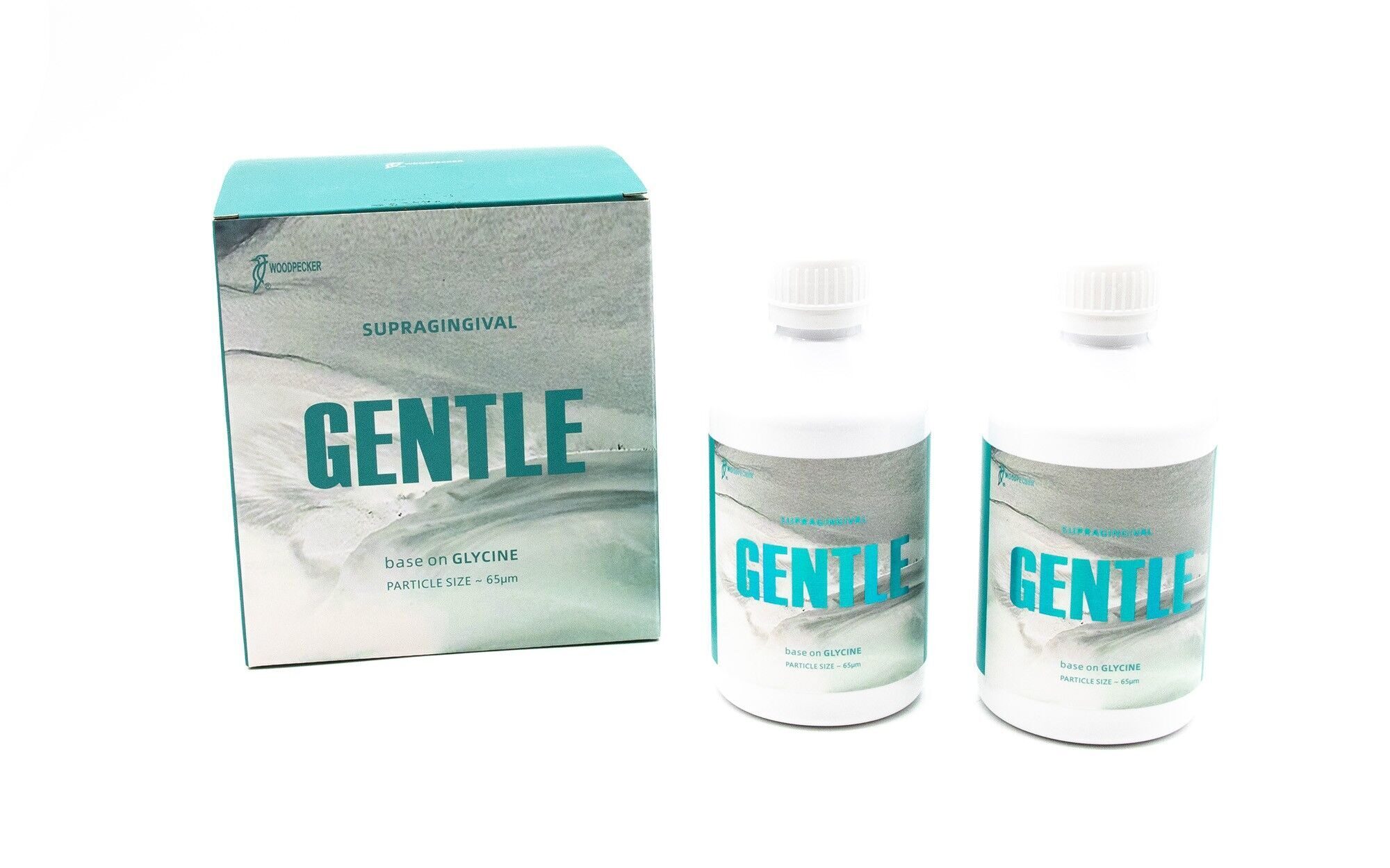 Woodpecker Supragingival Air-Polishing-Pulver Gentle 65µm 200g 2er Set | 329251 Woodpecker Supragingival Air-Polishing-Pulver Gentle 65µm 200g 2er Set | 329251