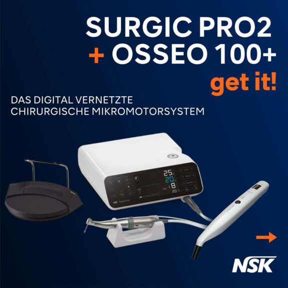 NSK-Aktion: Surgic Pro2 (OPT) + Osseo 100+ – Sparpaket S7 | 183687