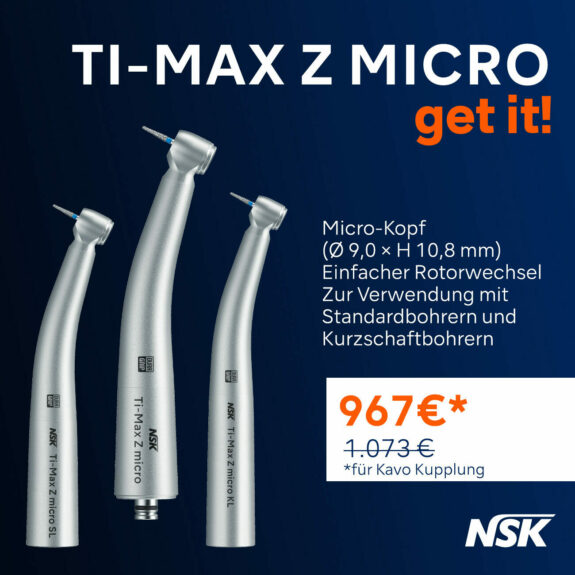 NSK Aktion: Ti-Max Z micro Turbine | 183651