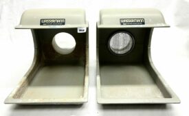 2 x WASSERMANN Poliertrog Spritztrog Kunststoff grau für Poliermotor GEPRÜFT 2 x WASSERMANN Poliertrog Spritztrog Kunststoff grau für Poliermotor GEPRÜFT