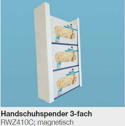 MEDIADENT magnetoMed Handschuhspender 3-fach | 184656