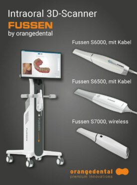Intraoral-Scanner FUSSEN S7000 wireless by orangedental Intraoral-Scanner FUSSEN S7000 wireless by orangedental