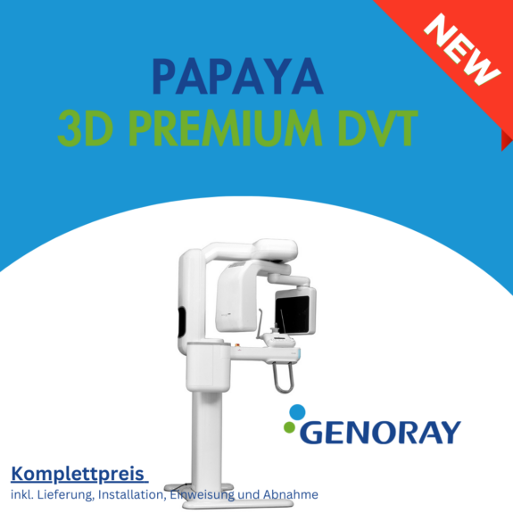 GENORAY Röntgengerät PAPAYA 3D PREMIUM – DVT „23×24 FOV“ | 184254