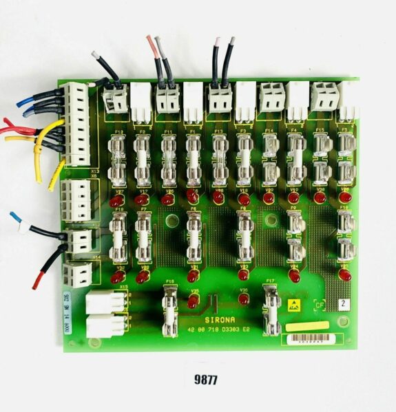 Sirona C Platine 42 00 718  Verteilerplatte Sicherungsplatine Ersatzteil SIEMENS | 184496