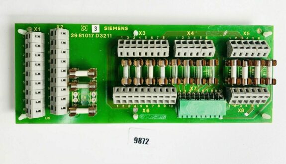 SIEMENS Sirona Platine 29 81 017 D3211  Sicherungsplatine Ersatzteil | 184502