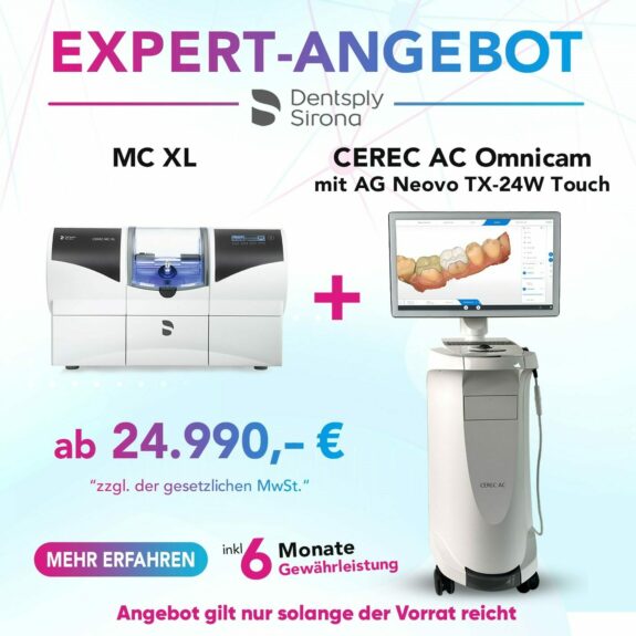 Dentsply Sirona CEREC AC Omnicam mit AG Neovo Touch Medical LED Monitor + CEREC MC XL Schleifeinheit | 186674
