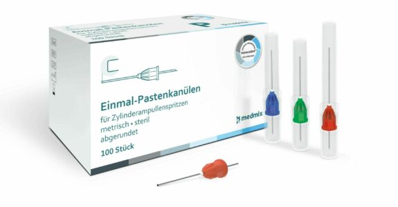 medmix transcodent™Pastenkanülen für Zylinderampullen | 186383