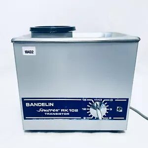 Bandelin SONOREX RK102 Ultraschallgerät Reinigungsgerät Transistor GEPRÜFT | 186652