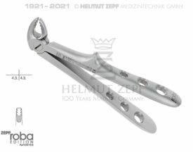 Zepf Kinder Zahnzange UK 10.685.13 englische Form RoBa Figur 13 Löffelgriff NEU Zepf Kinder Zahnzange UK 10.685.13 englische Form RoBa Figur 13 Löffelgriff NEU