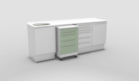 Rossicaws Adam 4er Schrankzeile mit mobilem Element Rossicaws Adam 4er Schrankzeile mit mobilem Element