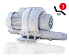 CATTANI UNI-JET 75 2V Trockenabsaugung Absauganlage chirurgischer Einsatz NEU CATTANI UNI-JET 75 2V Trockenabsaugung Absauganlage chirurgischer Einsatz NEU