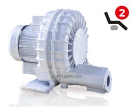 CATTANI TECNO-JET 2V Trockenabsaugung Absauganlage NEU CATTANI TECNO-JET 2V Trockenabsaugung Absauganlage NEU