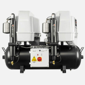 CATTANI AC 410 Q CAD-CAM Kompressor Tandem 2-Zylinder-Kompressor mit 2 Membrantrocknungsanlagen und Schalldämpfer NEU CATTANI AC 410 Q CAD-CAM Kompressor Tandem 2-Zylinder-Kompressor mit 2 Membrantrocknungsanlagen und Schalldämpfer NEU