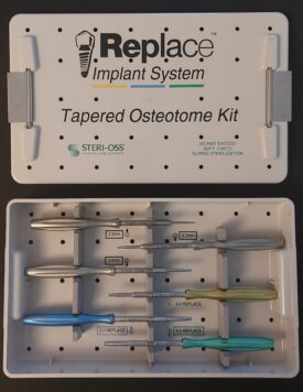 Tapered Osteotome Kit – Replace Implant System Tapered Osteotome Kit – Replace Implant System
