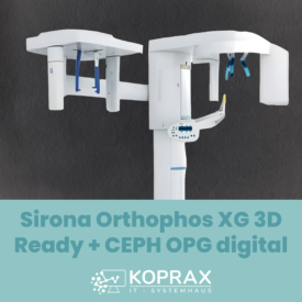 Sirona Orthophos XG 3D Ready  + CEPH OPG digital Sirona Orthophos XG 3D Ready  + CEPH OPG digital