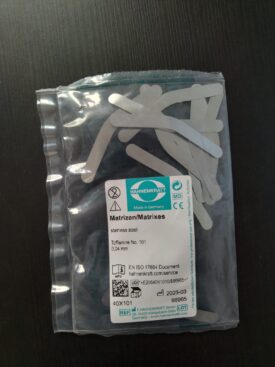 Matrizen / MatrixesStainless Steel, 16 Stück Matrizen / MatrixesStainless Steel, 16 Stück