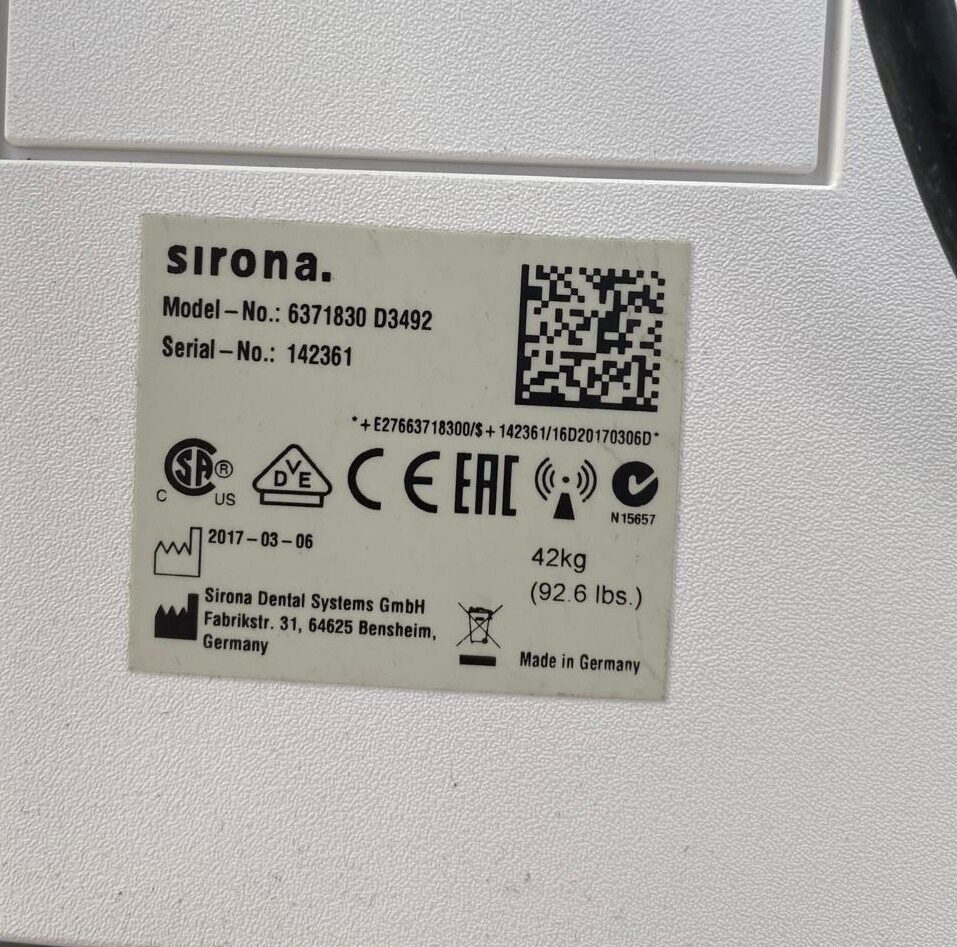 Sirona CEREC AC Omnicam Aufnahmeeinheit Scanner BJ 2017 | 195513