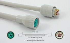 Motorschlauch passend für Sirona BL-ISO-C Motor – 1,35m Motorschlauch passend für Sirona BL-ISO-C Motor – 1,35m