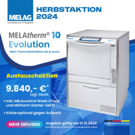 MELAG MELAtherm 10 Evolution DTA „Herbstaktion 2024“ MELAG MELAtherm 10 Evolution DTA „Herbstaktion 2024“