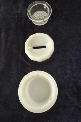 Becht Fräsator 630 komplett Opalglas mit Siebeinsatz aus Glas NEU Becht Fräsator 630 komplett Opalglas mit Siebeinsatz aus Glas NEU