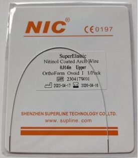 NIC® Rundbogen Nitinol OK Ovoidform 0.014′′ (3×25 St.) NIC® Rundbogen Nitinol OK Ovoidform 0.014′′ (3×25 St.)