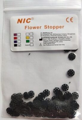 Flower Stopper (safety memo disc) schwarz (100 St.) Flower Stopper (safety memo disc) schwarz (100 St.)