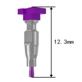 RC Abformpfosten geschlossenen Löffel kurz 12,3mm (1 St.) RC Abformpfosten geschlossenen Löffel kurz 12,3mm (1 St.)