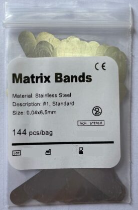 Tofflemire Matrizenbänder Form 1 (0,04×65 mm) 288 Stück Tofflemire Matrizenbänder Form 1 (0,04×65 mm) 288 Stück