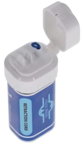 Housebrand Retraktionsfaden Gr. 1 nicht imprägniert blau-weiß (3×254 cm) Housebrand Retraktionsfaden Gr. 1 nicht imprägniert blau-weiß (3×254 cm)