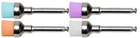 Polierbürstchen Nylon W Kelch mittel, farblich sortiert (100 St.) Polierbürstchen Nylon W Kelch mittel, farblich sortiert (100 St.)