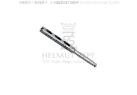 TREPANBOHRER, INNENDURCHMESSER 2,8 MM SCHAFT 2,35 MM X 30 MM LG, 9 ZÄHNE GRADUATION 7/10/13/16 TREPANBOHRER, INNENDURCHMESSER 2,8 MM SCHAFT 2,35 MM X 30 MM LG, 9 ZÄHNE GRADUATION 7/10/13/16