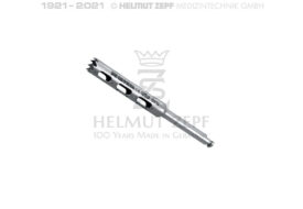 TREPANBOHRER, INNENDURCHMESSER 3,3 MM SCHAFT 2,35 MM X 30MM LG- 9 ZÄHNE GRADUIERUNG 7 /10 / 13 / 16 TREPANBOHRER, INNENDURCHMESSER 3,3 MM SCHAFT 2,35 MM X 30MM LG- 9 ZÄHNE GRADUIERUNG 7 /10 / 13 / 16