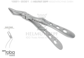 ZAHNZANGE, ENGL. FORM, FIG.51 FÜR KINDER IM ROBA DESIGN  ZAHNZANGE, ENGL. FORM, FIG.51 FÜR KINDER IM ROBA DESIGN