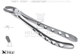 ZAHNZANGE, ENGL.FORM, FIG. 17, OBERE RECHTE WEISHEITSZÄHNE UND MOLAREN XCISION-LINE® ZAHNZANGE, ENGL.FORM, FIG. 17, OBERE RECHTE WEISHEITSZÄHNE UND MOLAREN XCISION-LINE®