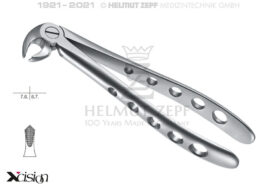 ZAHNZANGE, ENGL.FORM, FIG. 22, UNTERE WEISHEITSZÄHNE UND MOLAREN XCISION-LINE® ZAHNZANGE, ENGL.FORM, FIG. 22, UNTERE WEISHEITSZÄHNE UND MOLAREN XCISION-LINE®