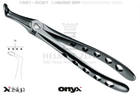 WURZELZANGE FÜR UNTERKIEFER, FIG. 45-SB BLACK EVO.>>MIT MAULRANDZAHNUNG WURZELZANGE FÜR UNTERKIEFER, FIG. 45-SB BLACK EVO.>>MIT MAULRANDZAHNUNG