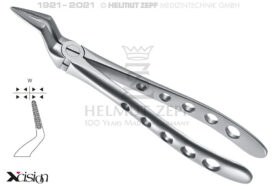 ZAHNZANGE, ENGL.FORM, FIG. 51-A, OBERE WURZELN, KLEINES MODELL ZEPF – TRAKTIONSGRIFF ZAHNZANGE, ENGL.FORM, FIG. 51-A, OBERE WURZELN, KLEINES MODELL ZEPF – TRAKTIONSGRIFF
