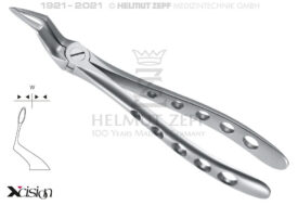 WURZELZANGE FÜR OBERKIEFER, FIG. 51-W ZEPF XCISION-LINE®  WURZELZANGE FÜR OBERKIEFER, FIG. 51-W ZEPF XCISION-LINE®