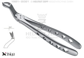 ZAHNZANGE, ENGL.FORM, FIG. 67LX, OBERE WEISHEITSZ., LINKS XCISION-LINE ZAHNZANGE, ENGL.FORM, FIG. 67LX, OBERE WEISHEITSZ., LINKS XCISION-LINE