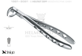 ZAHNZANGE, ENGL.FORM, FIG. 73, UNTERE MOLAREN, KLEINES MODELL ZEPF XCISION-LINE® ZAHNZANGE, ENGL.FORM, FIG. 73, UNTERE MOLAREN, KLEINES MODELL ZEPF XCISION-LINE®