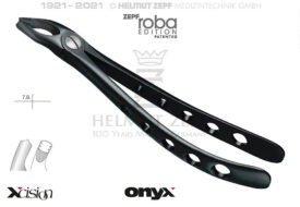 ZAHNZANGE, ENGL.FORM, FIG. 17 MODIF., ROBA-EDITION BY DR. BECK, OBERE RECHTE WEISHEITSZÄHNE UND MOLAREN ZAHNZANGE, ENGL.FORM, FIG. 17 MODIF., ROBA-EDITION BY DR. BECK, OBERE RECHTE WEISHEITSZÄHNE UND MOLAREN
