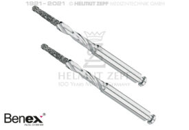 BOHRER FÜR BENEX, Ø 1,6 MM, MAX. DREHZAHL: 3.000/ MIN. (EMPF. DREHZAHL = CA. 400 – 800 / MIN) BOHRER FÜR BENEX, Ø 1,6 MM, MAX. DREHZAHL: 3.000/ MIN. (EMPF. DREHZAHL = CA. 400 – 800 / MIN)