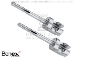 SCHRAUBE, 16 MM, Ø 1,6 MM, 1 PAAR, L = LONG, BENEX VERPACKUNGSEINHEIT = 2 STÜCK SCHRAUBE, 16 MM, Ø 1,6 MM, 1 PAAR, L = LONG, BENEX VERPACKUNGSEINHEIT = 2 STÜCK