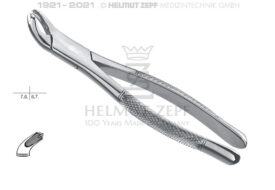 ZAHNZANGE, AMER.FORM, FIG. 17, UNTERE MOLAREN, BEIDSEITIG  ZAHNZANGE, AMER.FORM, FIG. 17, UNTERE MOLAREN, BEIDSEITIG