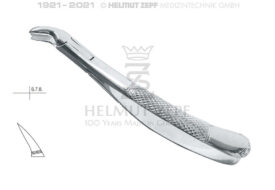 ZAHNZANGE, AMER. FORM, FIG. 90, KARIERTE GRIFFE  ZAHNZANGE, AMER. FORM, FIG. 90, KARIERTE GRIFFE